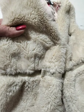 Gilet in pelliccia sintetica bimba