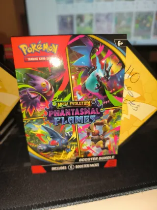 Pokémon Mega Evolution Phantasmal Flames Booster