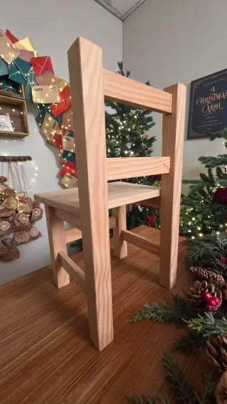 Cadeira infantil madeira