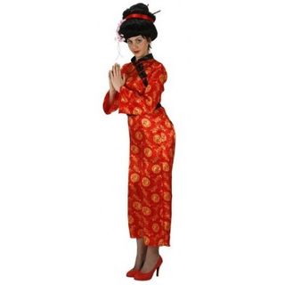 Disfraz Carnaval Geisha Talla M-L