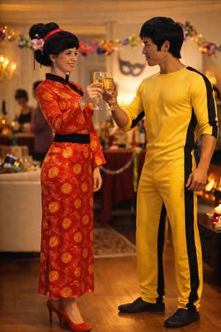 Disfraz Carnaval Geisha Talla M-L