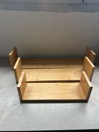 Juego 3 Estanterías Madera Pino