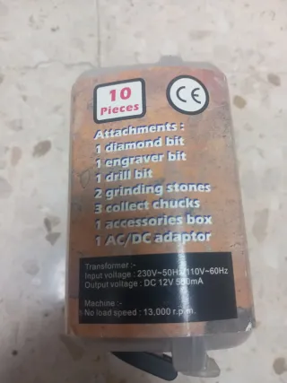 Pulidora Mini Grinder Bionic Deluxe 220v