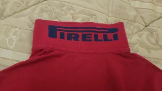 Polo ragazzo Pirelli rosso taglia 16 anni