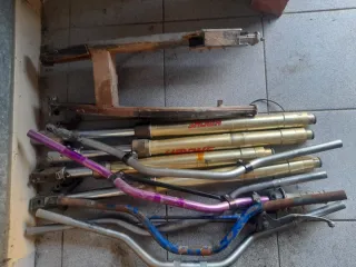 Subchasis, horquillas, basculante Derbi Senda r