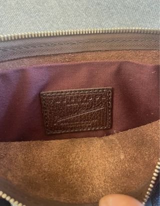 Pochette The Bridge Firenze Pelle Marrone