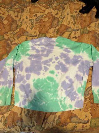 Felpa tie-dye con smile