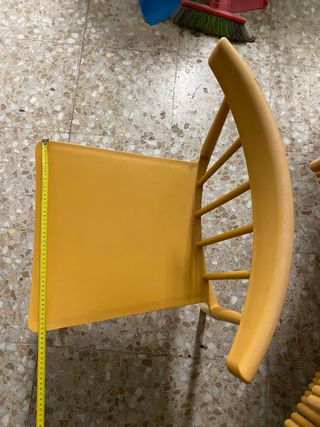 Sillas apilables para terraza o bar