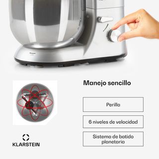 Robot Cocina Lucia 1800W 5L + Picadora
