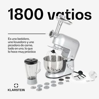 Robot Cocina Lucia 1800W 5L + Picadora