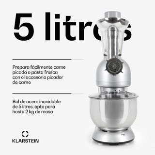 Robot Cocina Lucia 1800W 5L + Picadora