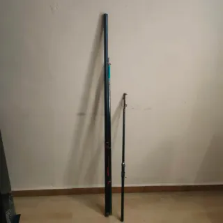 Caña de pescar telescópica