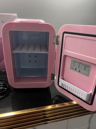 Mini Nevera Portátil Flaminguo Sansa Rosa