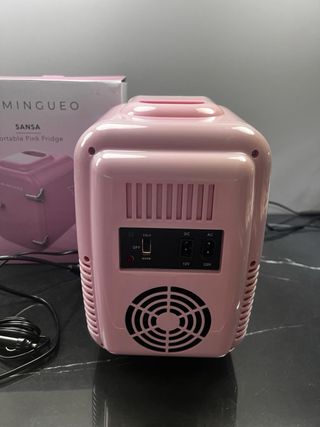 Mini Nevera Portátil Flaminguo Sansa Rosa