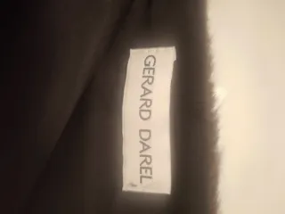 Chal imitación piel marron