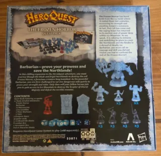 HeroQuest: El Horror Congelado Expansión