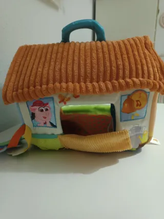 Casita Granja de Zenón Peluche sin usar