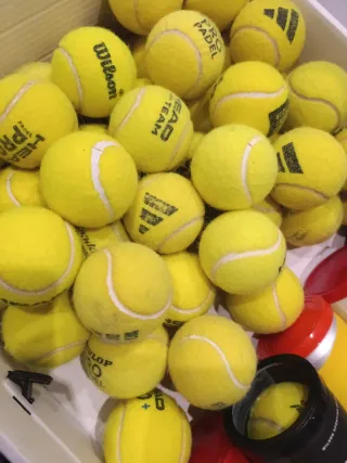 60 Pelotas Tenis y Pádel Variadas