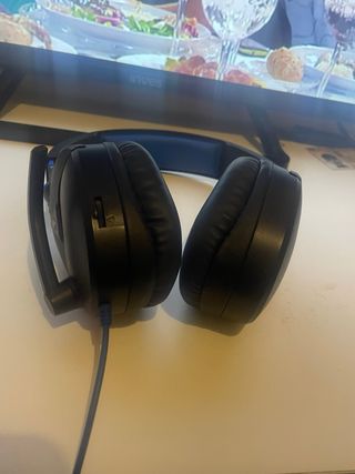 Cascos Gaming Negro y Azul