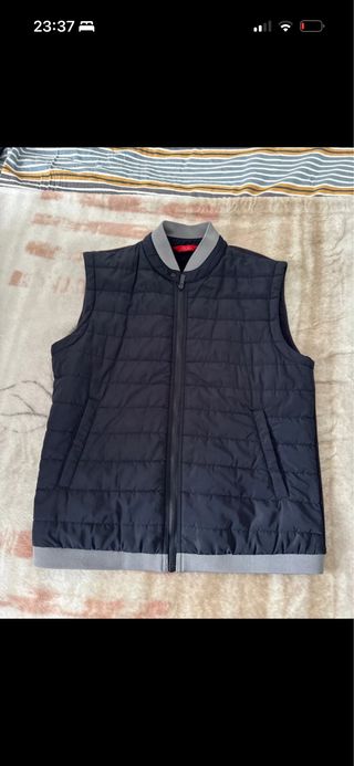 Chaleco Zara azul marino Talla XL