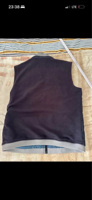 Chaleco Zara azul marino Talla XL
