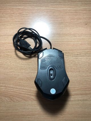 Ratón Gaming Negro