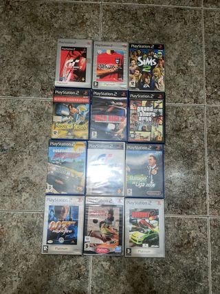 Lote 12 Juegos PS2 (PlayStation 2)