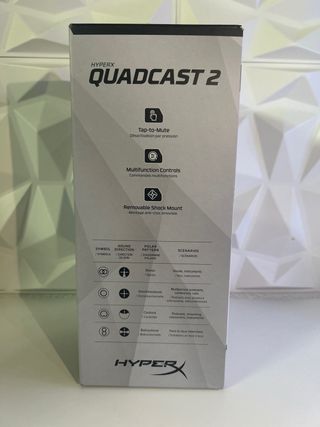 Micrófono HyperX Quadcast 2 Blanco