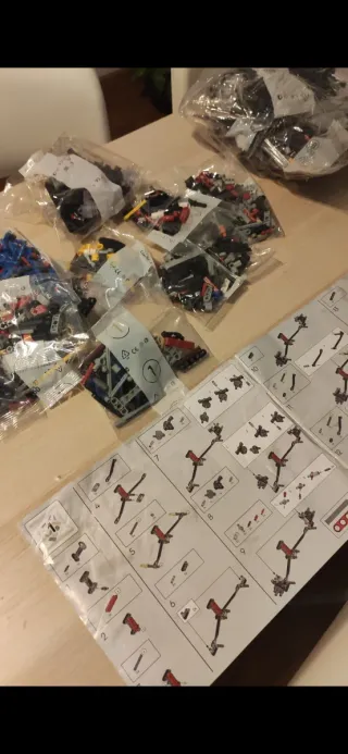 Pack 2 maquetas F1 bloques de construcción