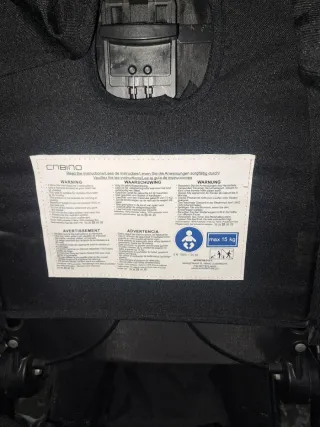 Silla de paseo negra