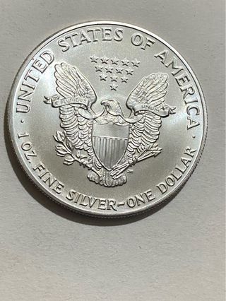 Libertad Americana 1 oz 1986 Plata 1 año 1986