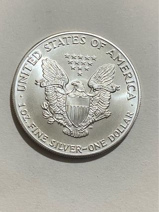 Libertad Americana 1 oz 1986 Plata 1 año 1986