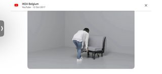 Sofá cama 2 plazas Ikea Lycksele