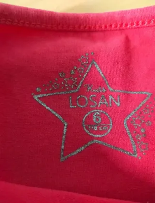Camiseta niña Losan T6