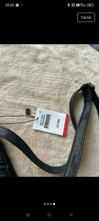 Mochila Misako antirrobo negra