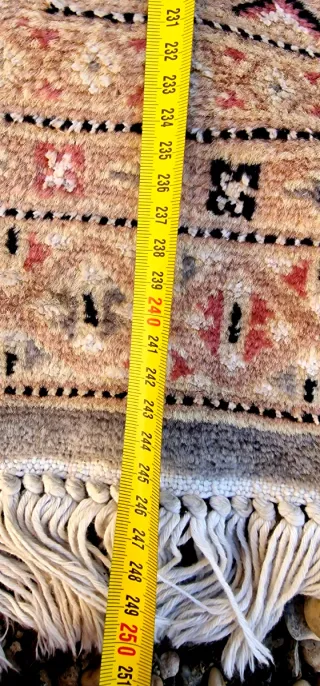 Alfombra Pakistaní Lana Beige/Marrón