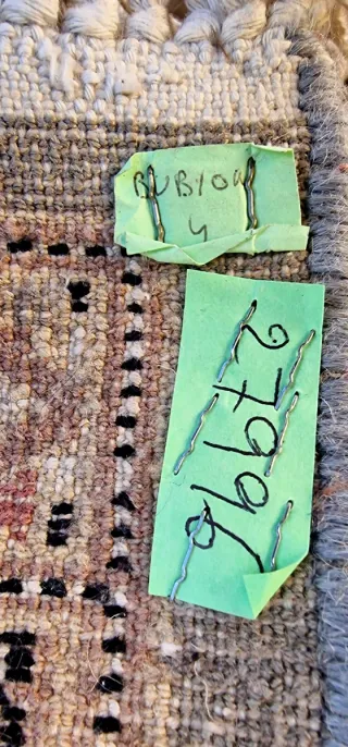 Alfombra Pakistaní Lana Beige/Marrón