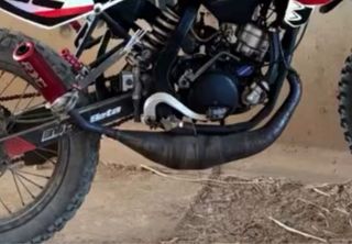 Escape RDC 74/80 para moto Enduro