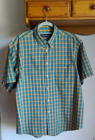 Camisa con estampado de cuadros Ancorage - Vintage