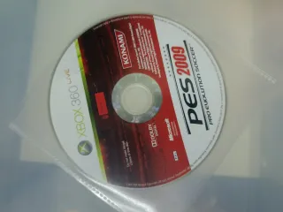 Xbox 360 PES 2009 Pro Evolution Soccer solo disco