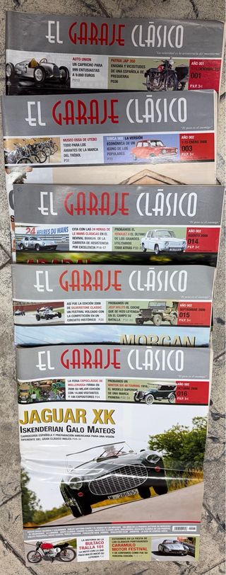 5 revistas GARAjE CLASICO