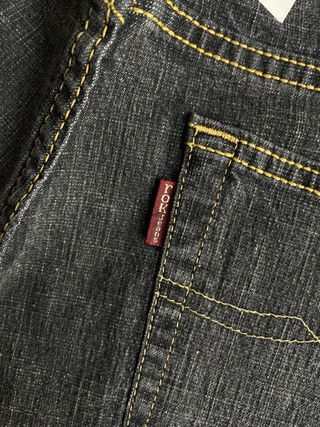 Pantalón campana gris oscuro nuevo