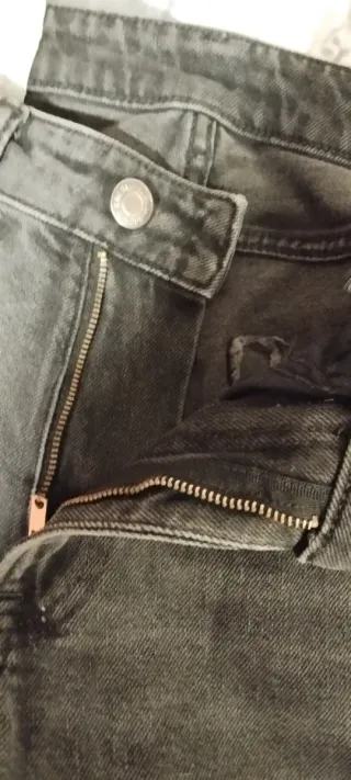 Pantalón vaquero H&M gris oscuro hombre