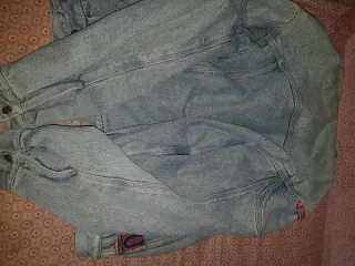 Chaqueta vaquera con forro sherpa Unisex