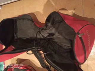 Hoverboard Rojo y Negro con Bolso