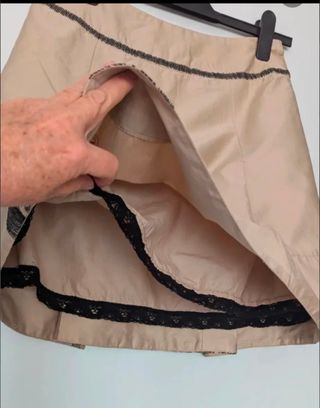 Falda Tintoretto beige