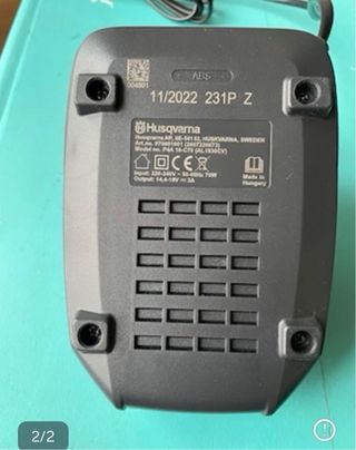 Cargador Batería Husqvarna P4A 18-C70