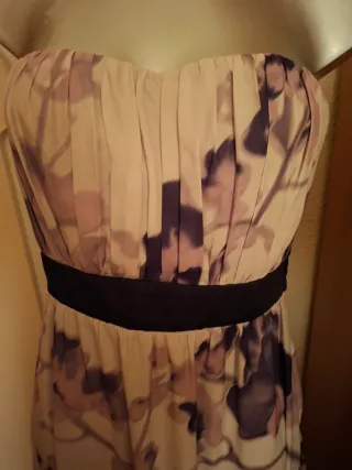 Vestido fiesta H&M floral largo