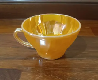 Vidrio Opalino Amberina Anchor Hocking Vintage USA