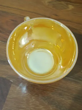 Vidrio Opalino Amberina Anchor Hocking Vintage USA